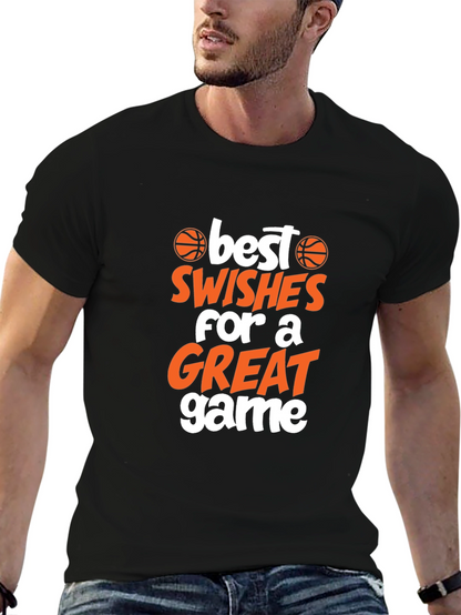 Basketball Best Swishes Graphic Tee