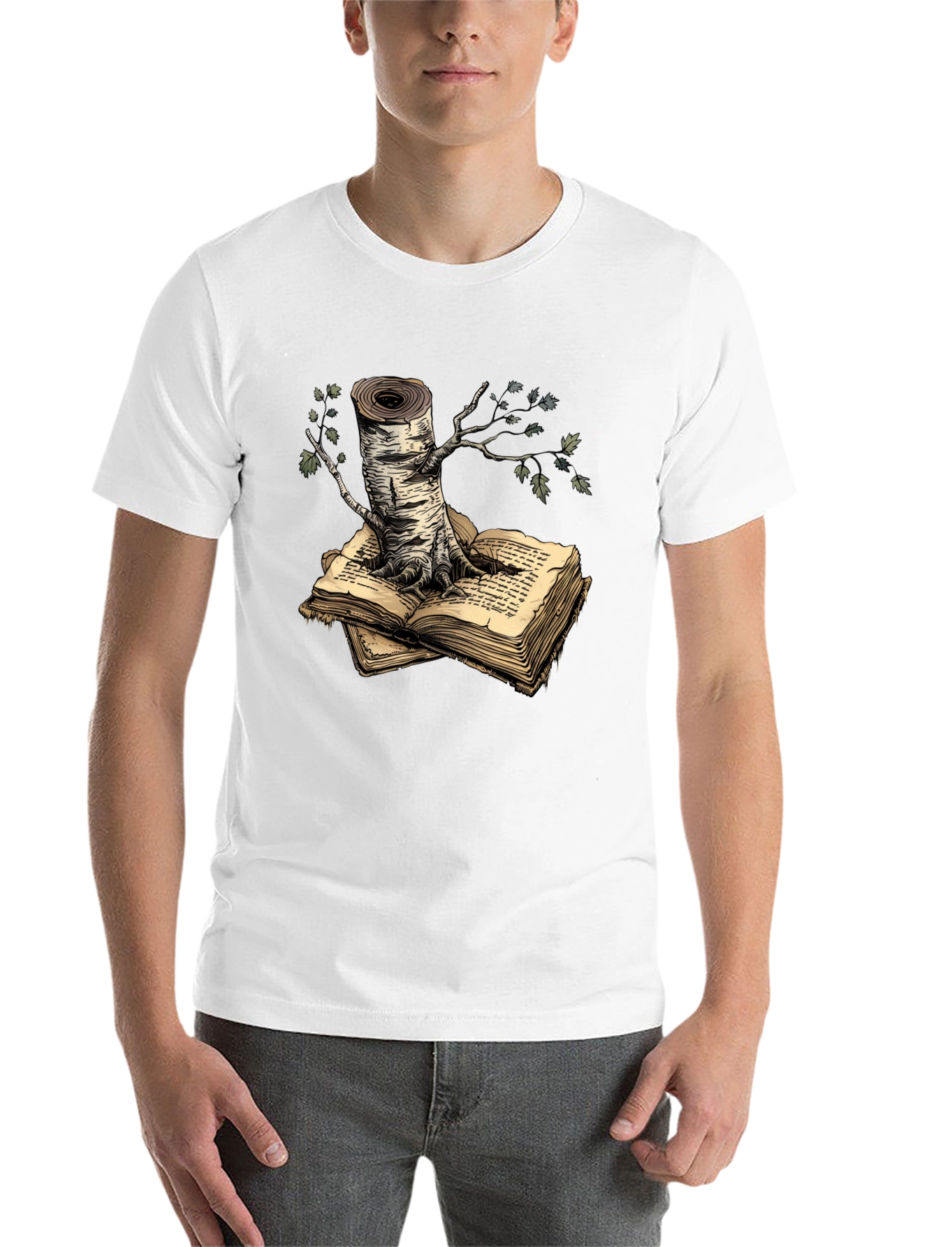 Tree of Knowledge Graphic Tee
