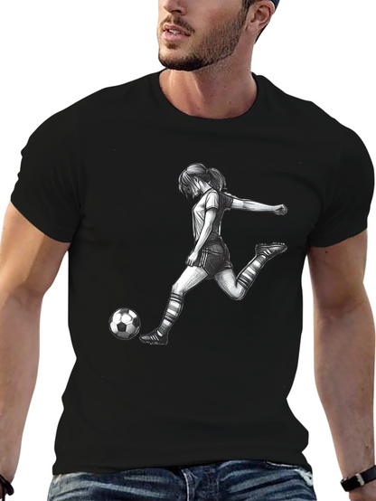 Soccer Girl Graphic Tee