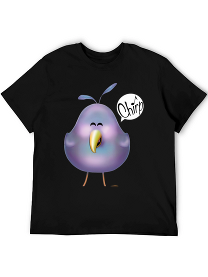 Chirp Bird Graphic T-Shirt - Unisex Soft Cotton Tee