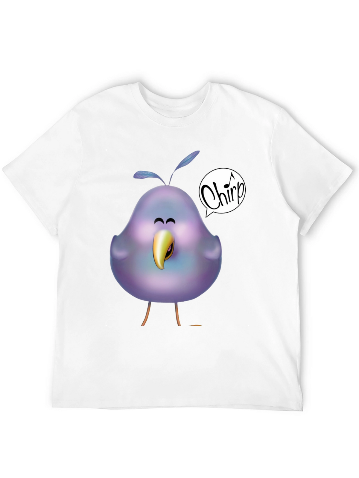 Chirp Bird Graphic T-Shirt - Unisex Soft Cotton Tee