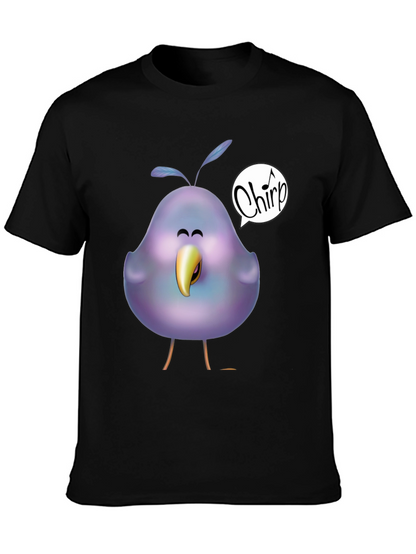 Chirp Bird Graphic T-Shirt - Unisex Soft Cotton Tee