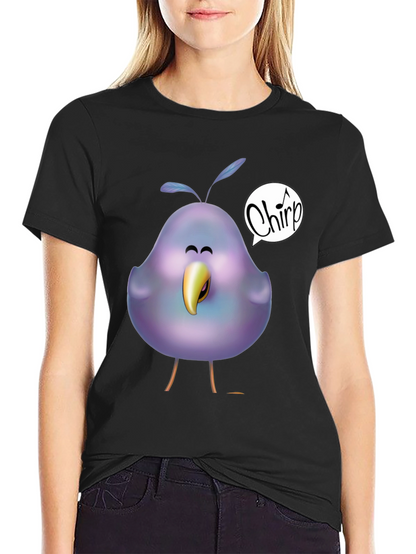 Chirp Bird Graphic T-Shirt - Unisex Soft Cotton Tee