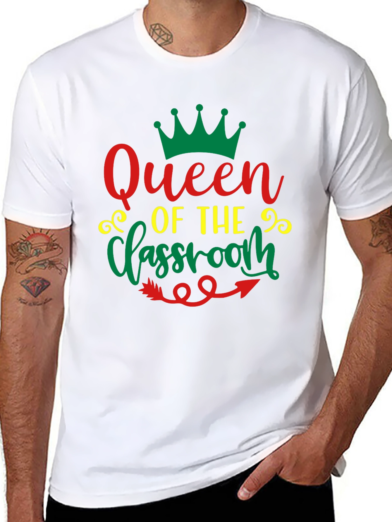 Queen of the Classroom Graphic Tee