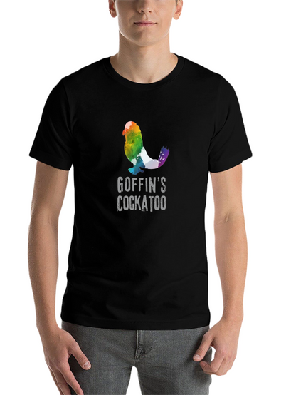 Goffins Cockatoo Rainbow T-Shirt - Unique Bird Lover Tee