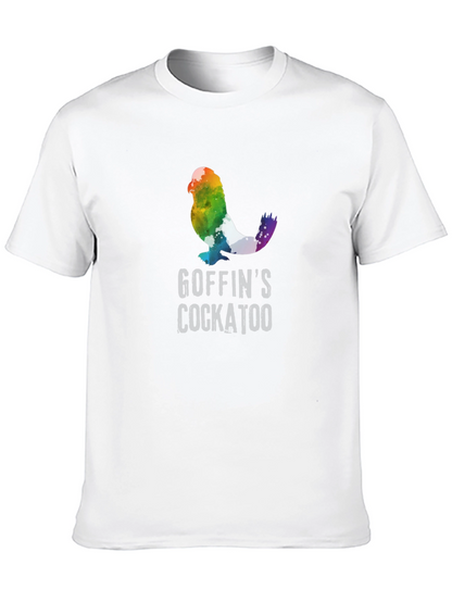 Goffins Cockatoo Rainbow T-Shirt - Unique Bird Lover Tee