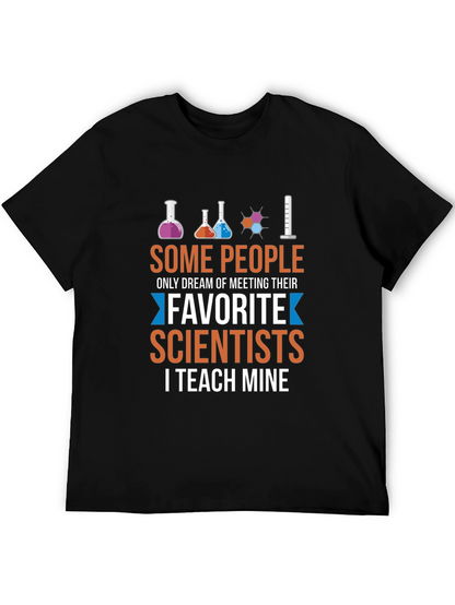 Scientist Teacher T-Shirt Funny Science Tee