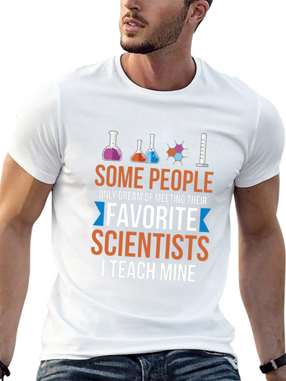 Scientist Teacher T-Shirt Funny Science Tee