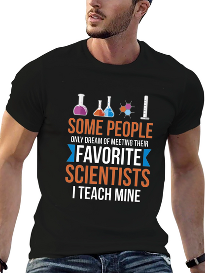 Scientist Teacher T-Shirt Funny Science Tee