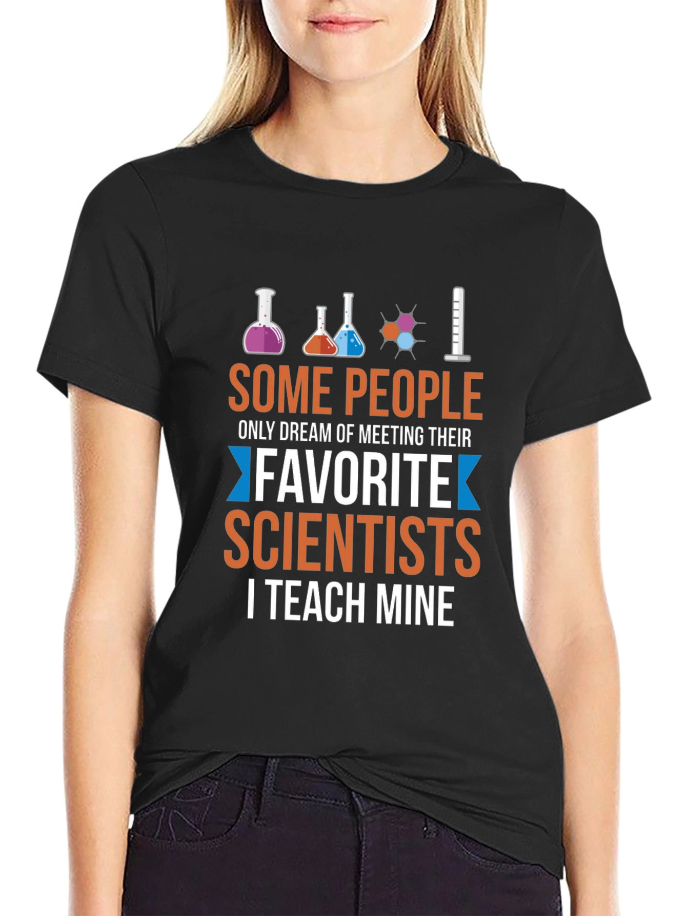 Scientist Teacher T-Shirt Funny Science Tee