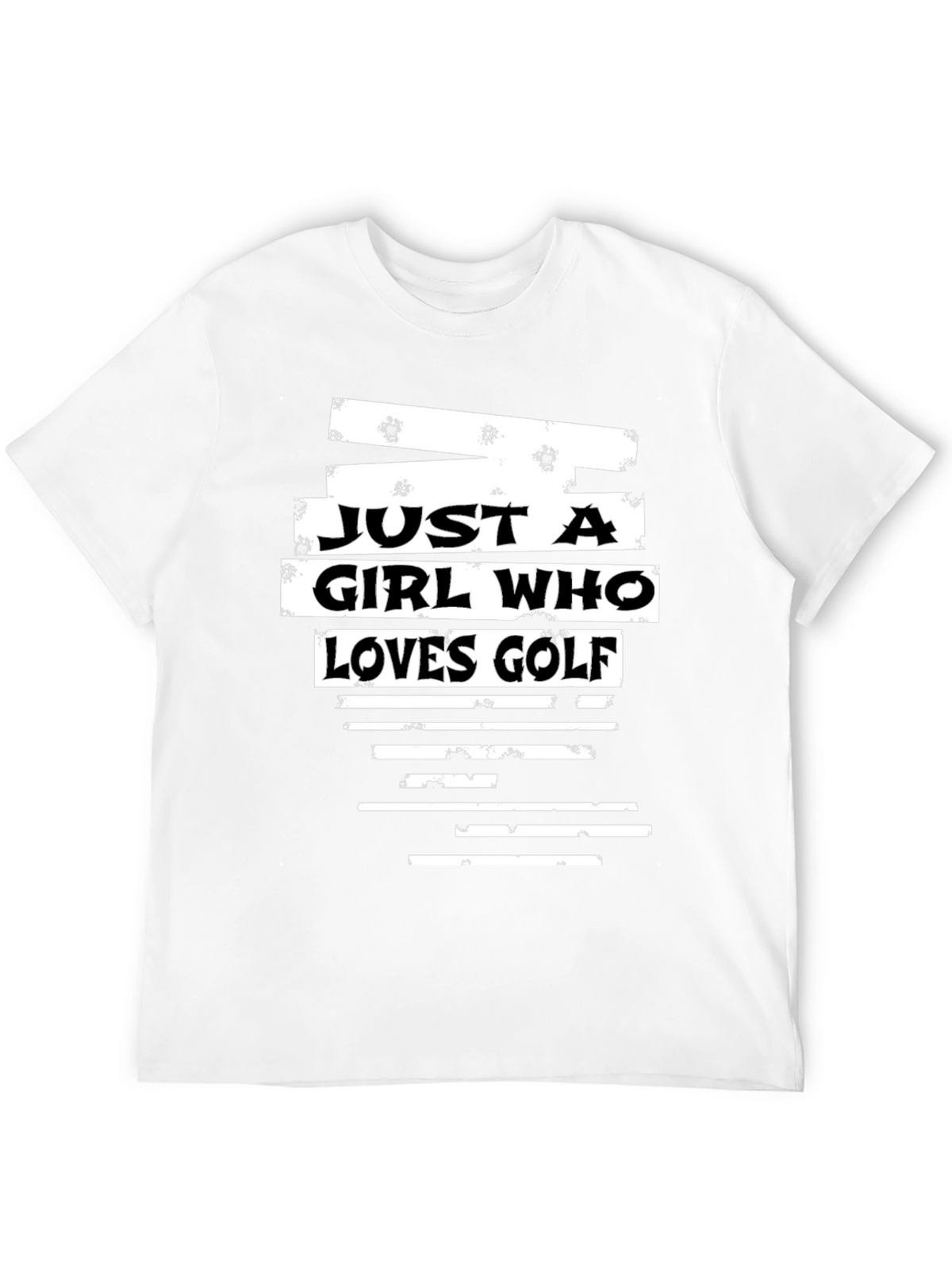 Just a Girl Who Loves Golf T-Shirt
