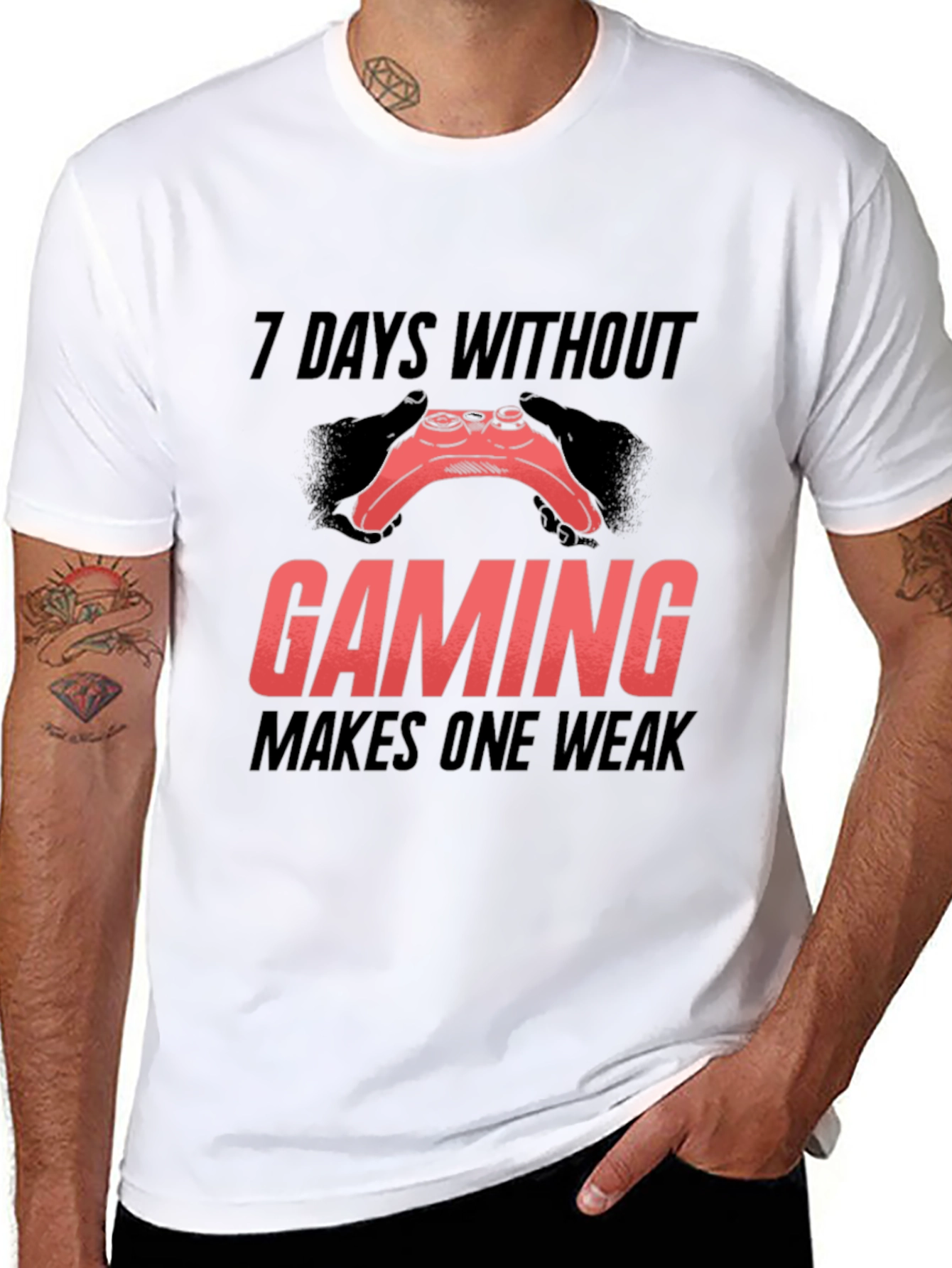 Gamer T-Shirt - 7 Days Without Gaming