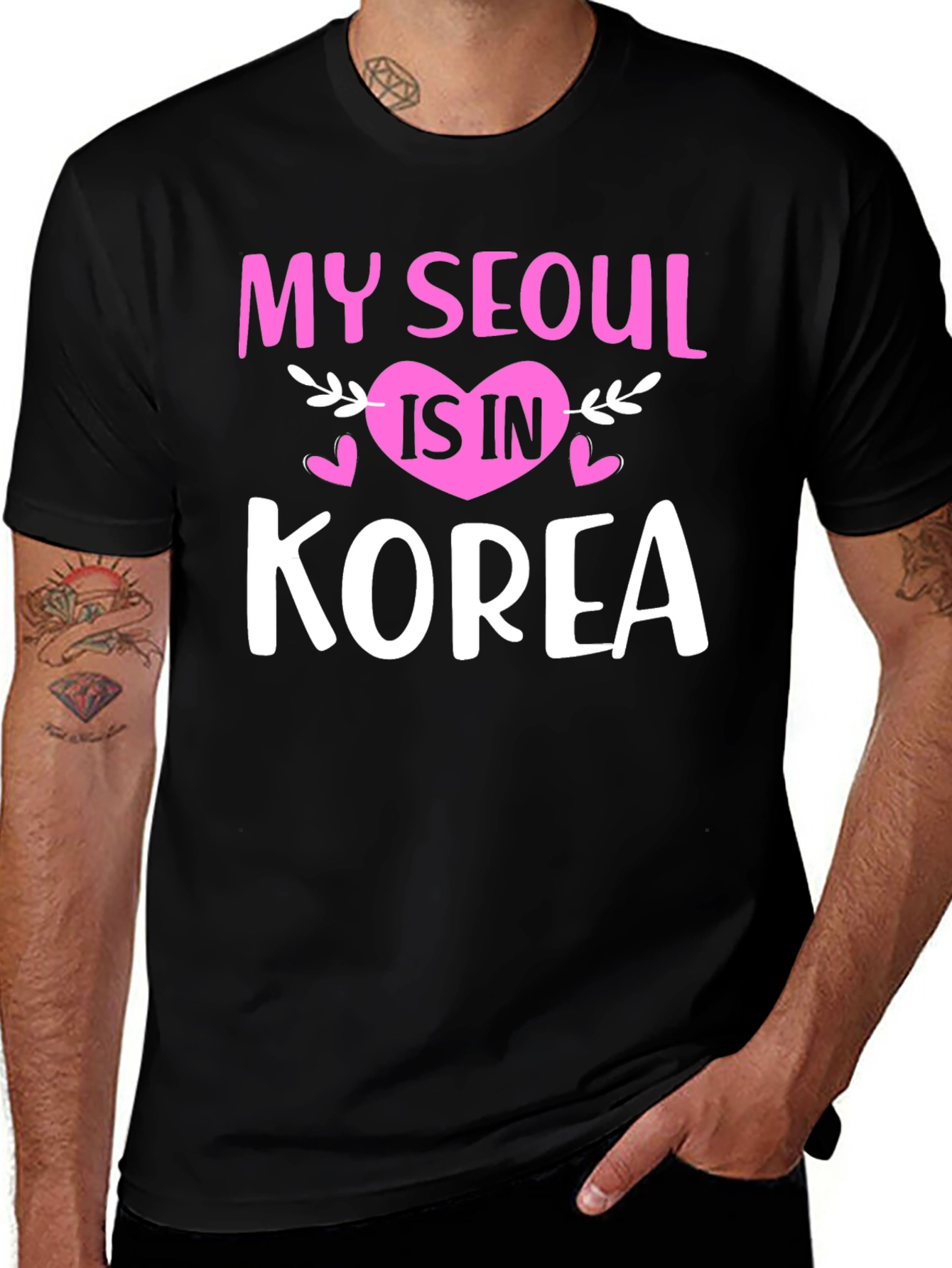 My Seoul is in Korea Graphic T-Shirt