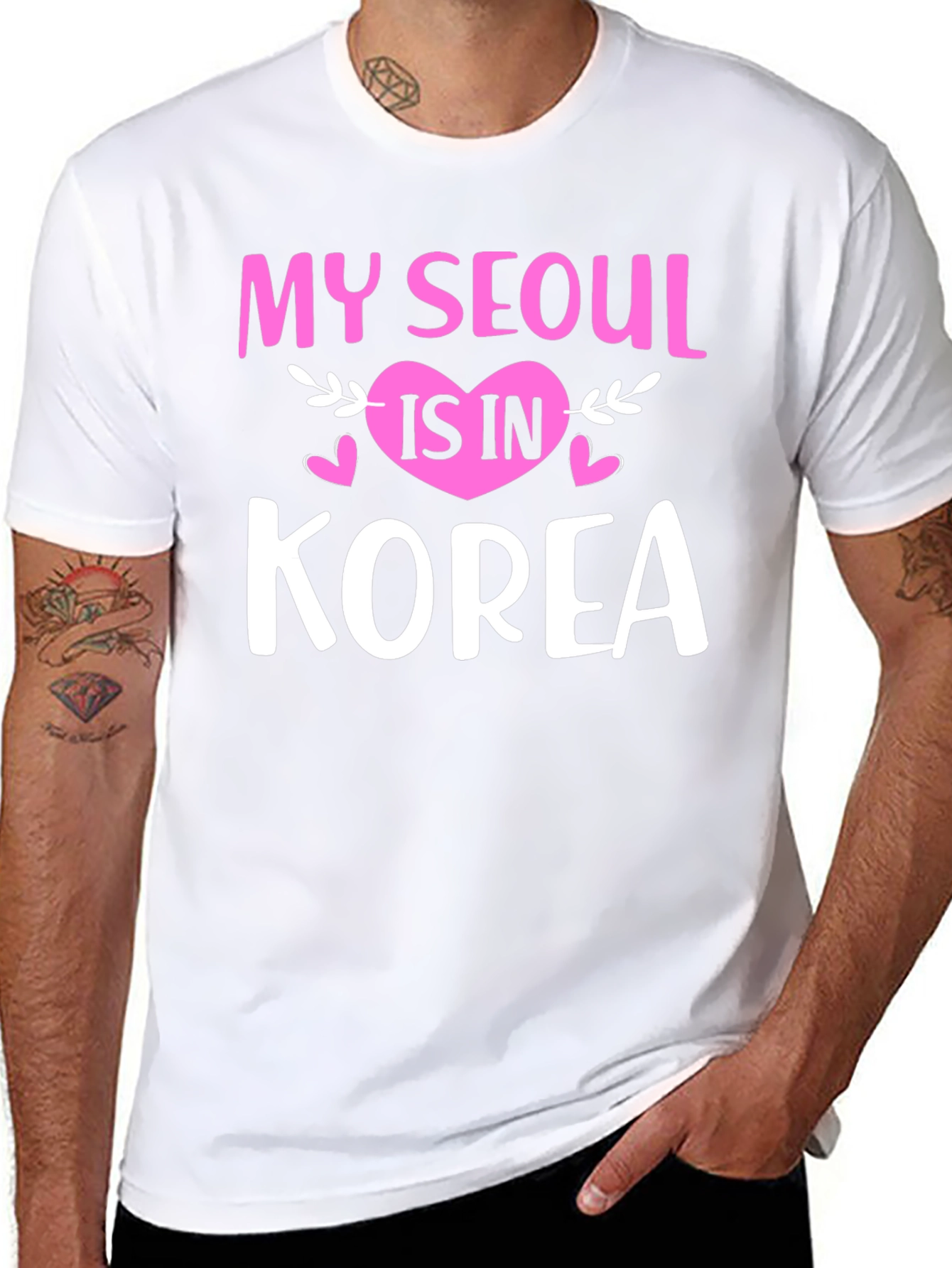 My Seoul is in Korea Graphic T-Shirt
