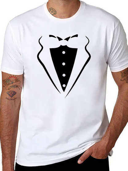 Tuxedo Graphic Tee - Formal Fun!