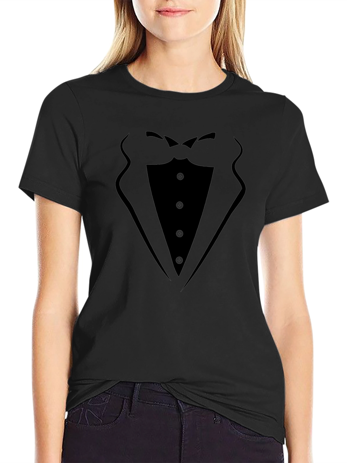 Tuxedo Graphic Tee - Formal Fun!