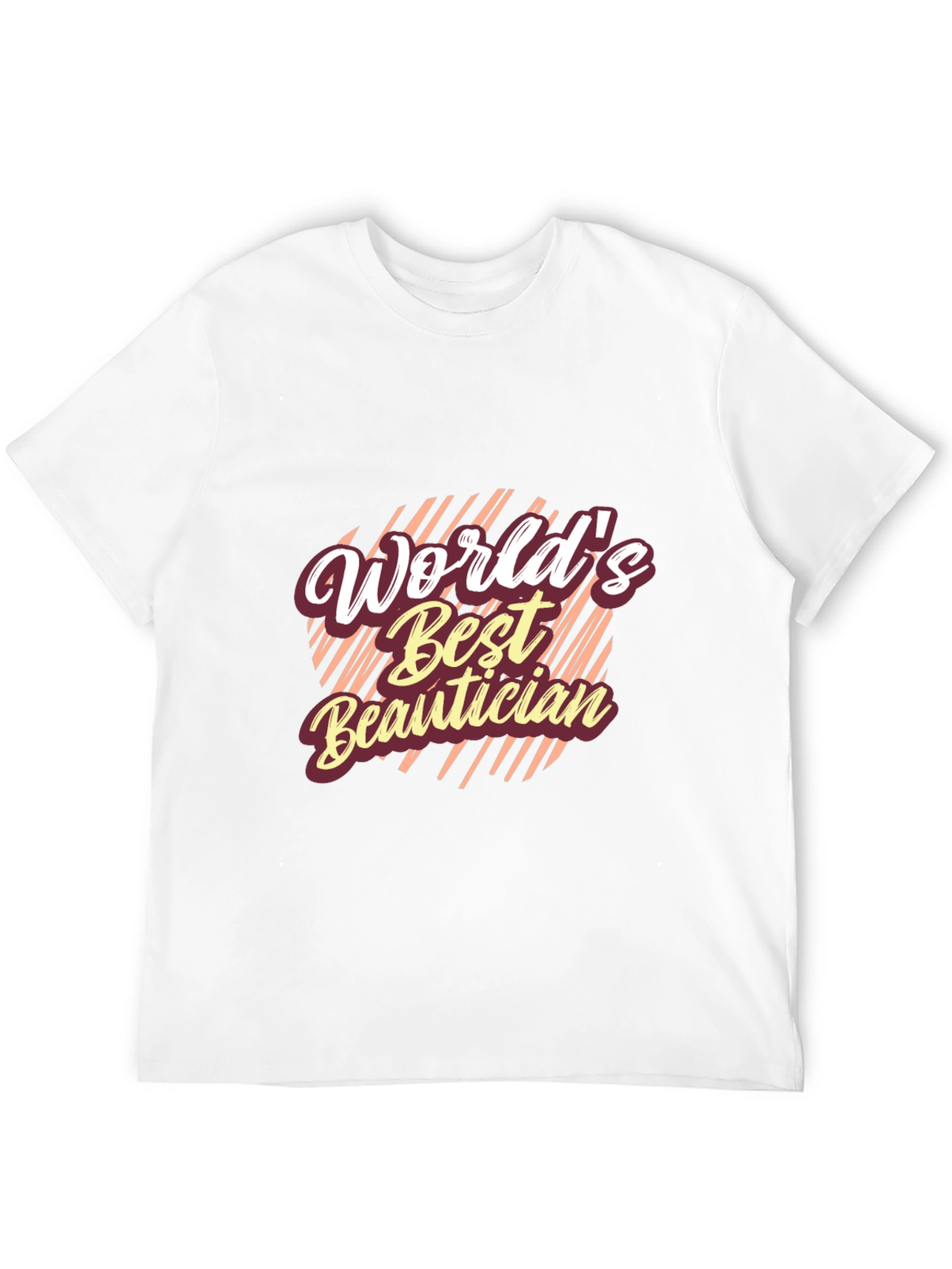 Worlds Best Beautician Black T-Shirt