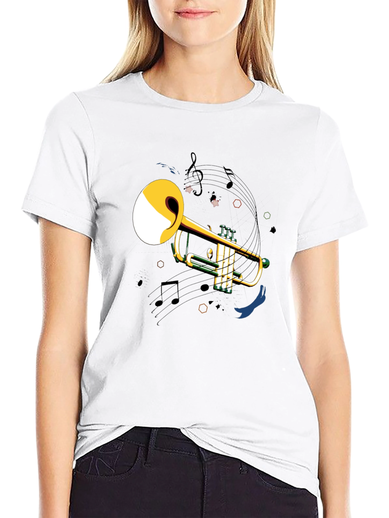 Trumpet Music T-Shirt - Stylish Design