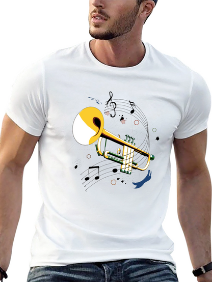 Trumpet Music T-Shirt - Stylish Design