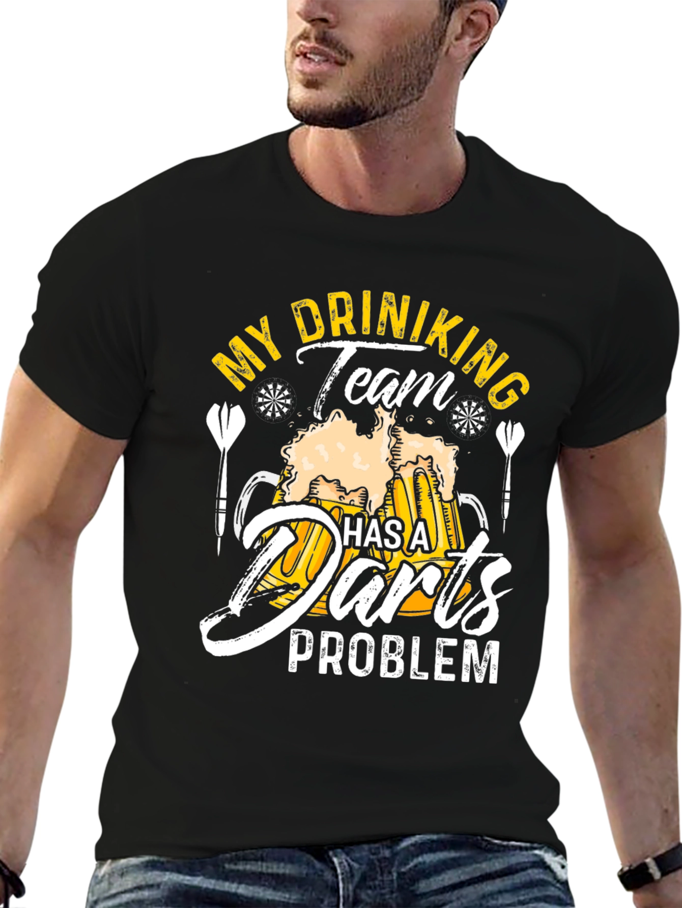 Drinking Team Darts Problem T-Shirt