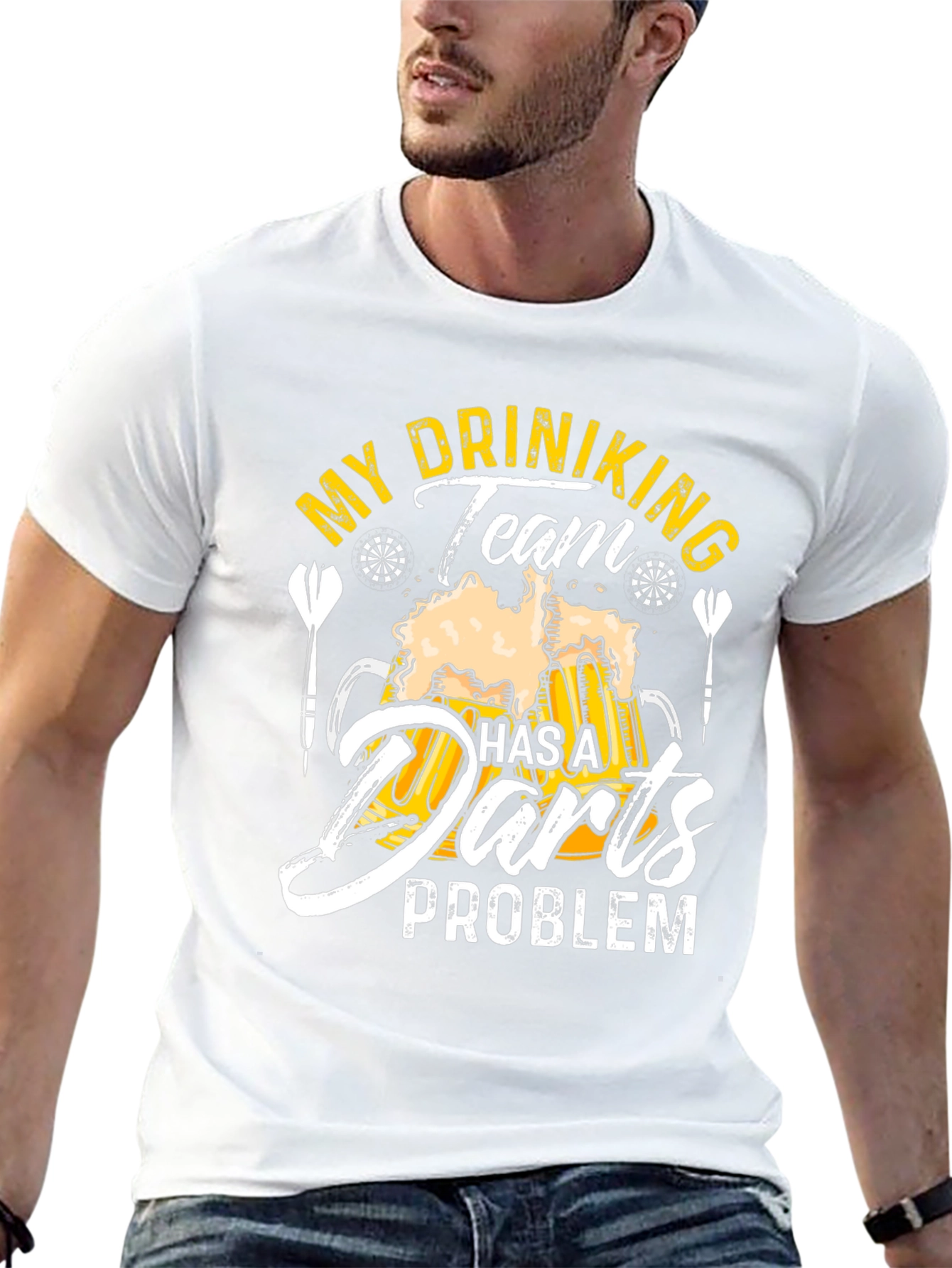Drinking Team Darts Problem T-Shirt
