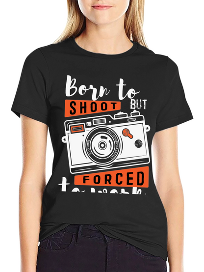 Born to Shoot T-Shirt - Photography Lover Tee