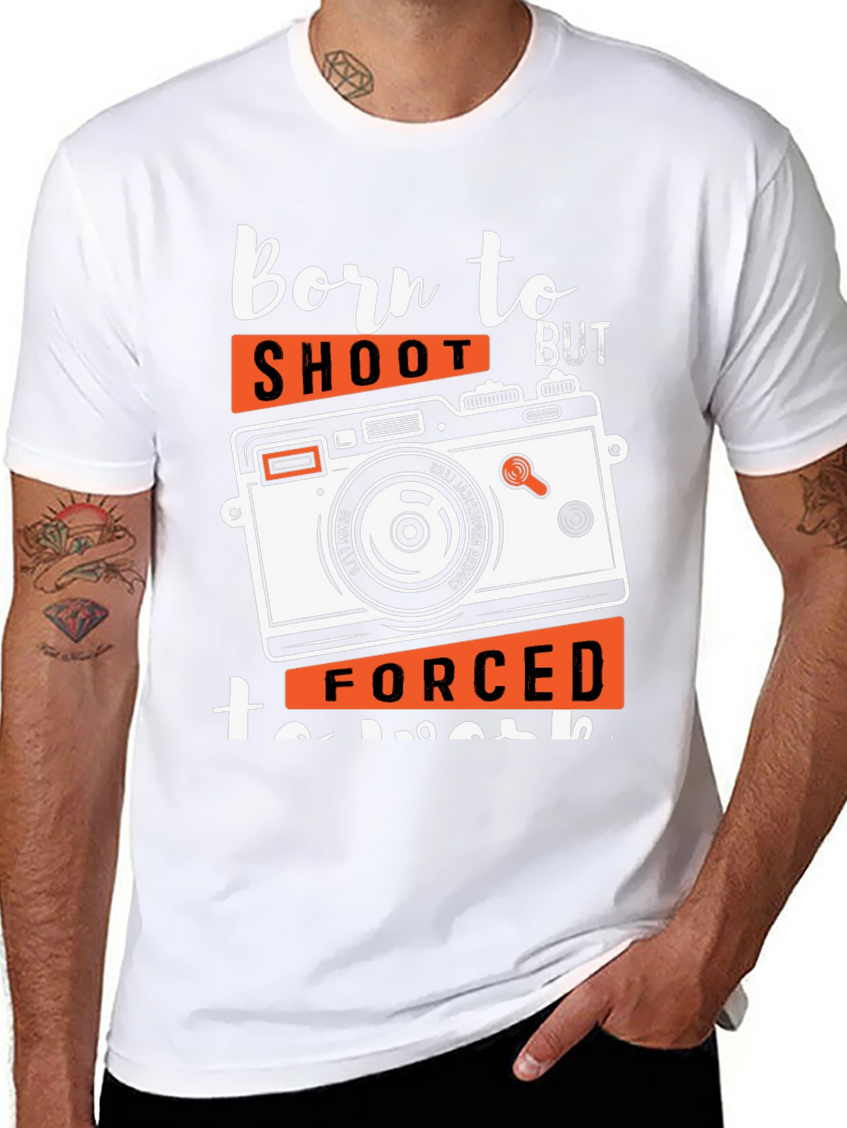 Born to Shoot T-Shirt - Photography Lover Tee