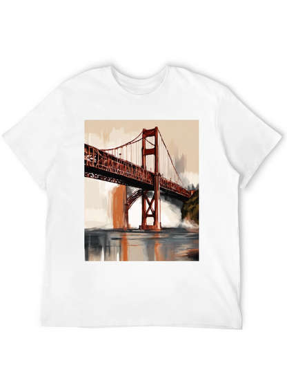 Golden Gate Bridge Art Print T-Shirt