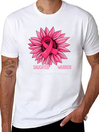 Breast Cancer Awareness Sunflower Warrior T-Shirt