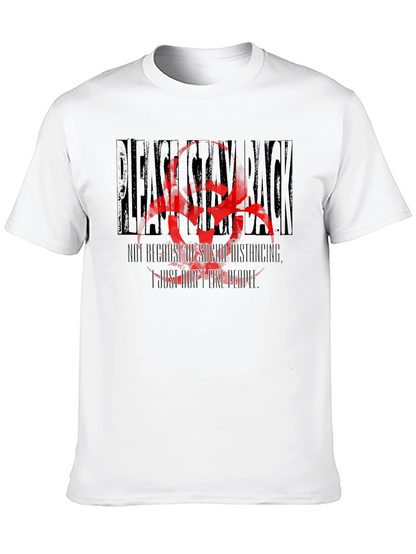 Stay Back T-Shirt - Social Distancing Humor Tee
