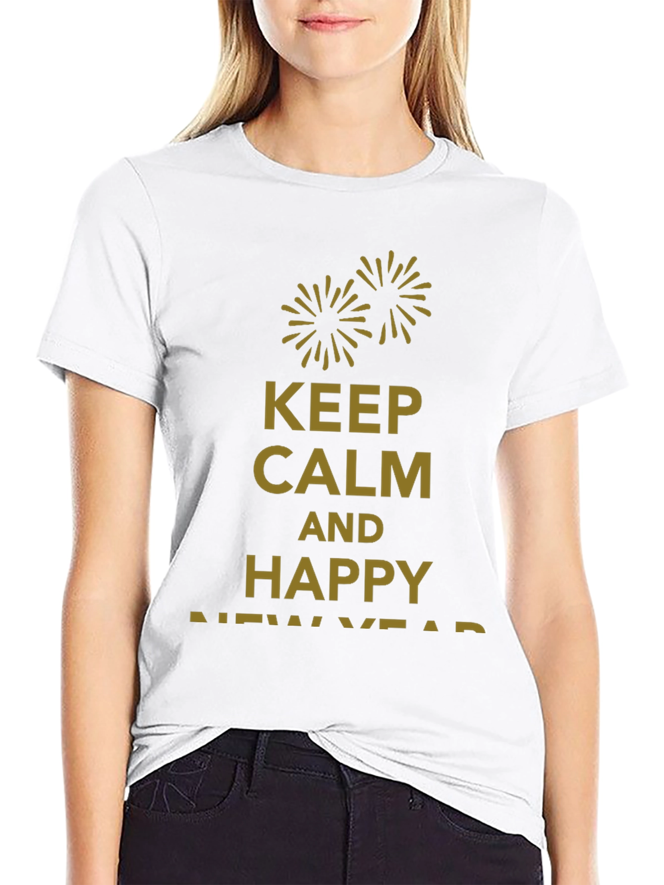 Keep Calm & Happy New Year T-Shirt