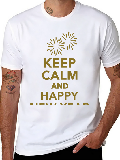 Keep Calm & Happy New Year T-Shirt