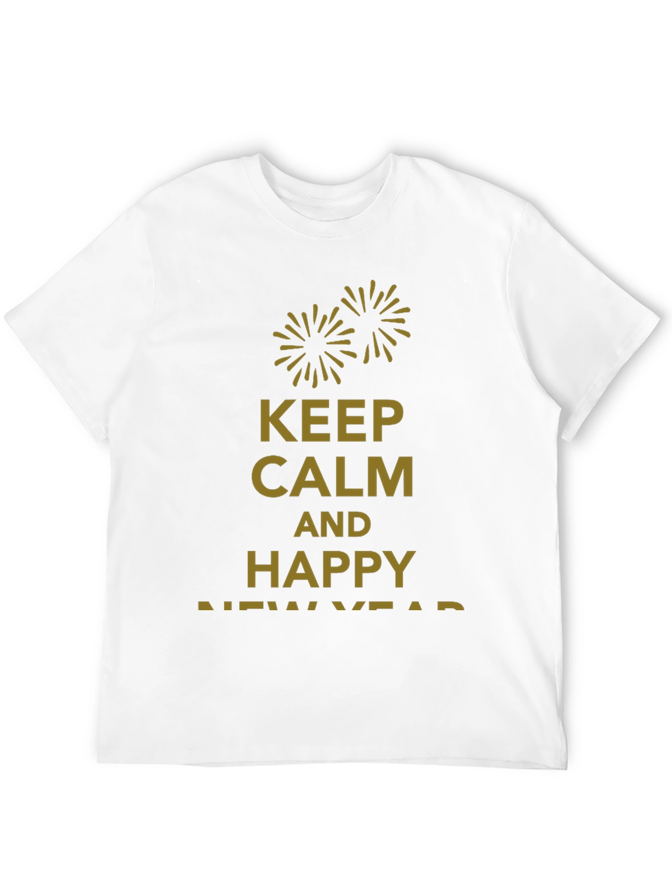 Keep Calm & Happy New Year T-Shirt