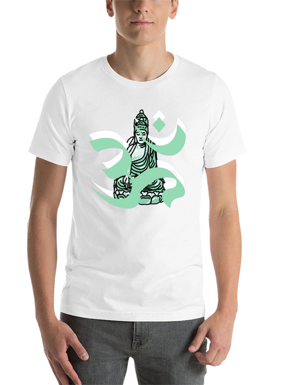 Buddha Om T-Shirt - Meditative Graphic Tee