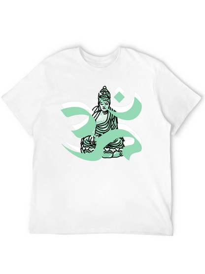 Buddha Om T-Shirt - Meditative Graphic Tee