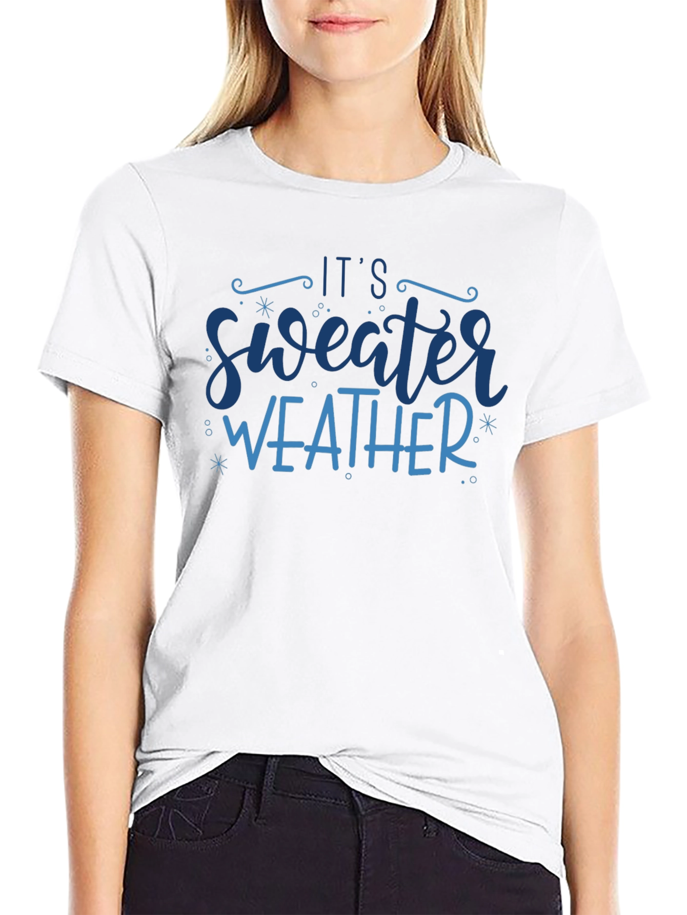 Its Sweater Weather Graphic Tee