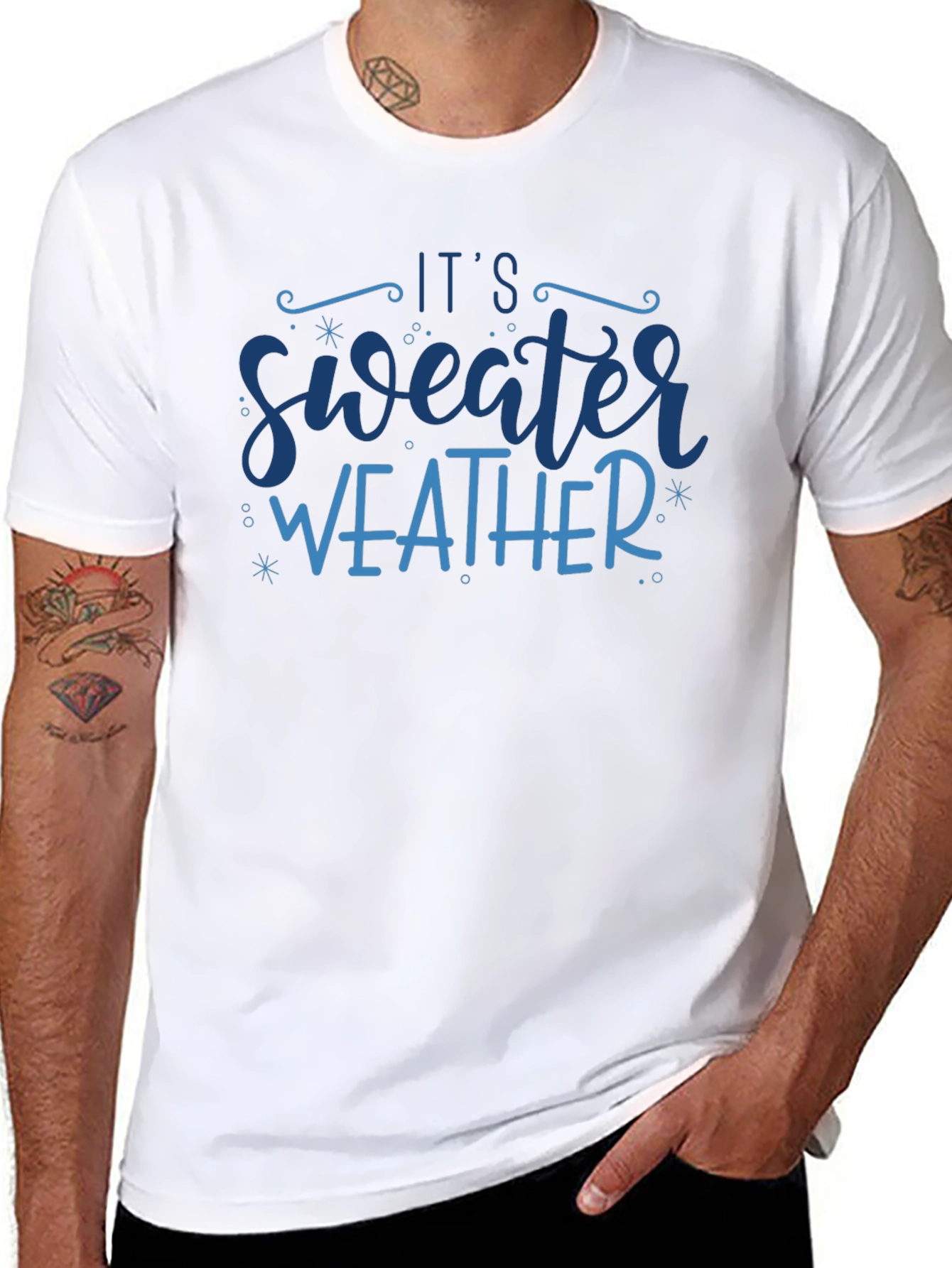 Its Sweater Weather Graphic Tee