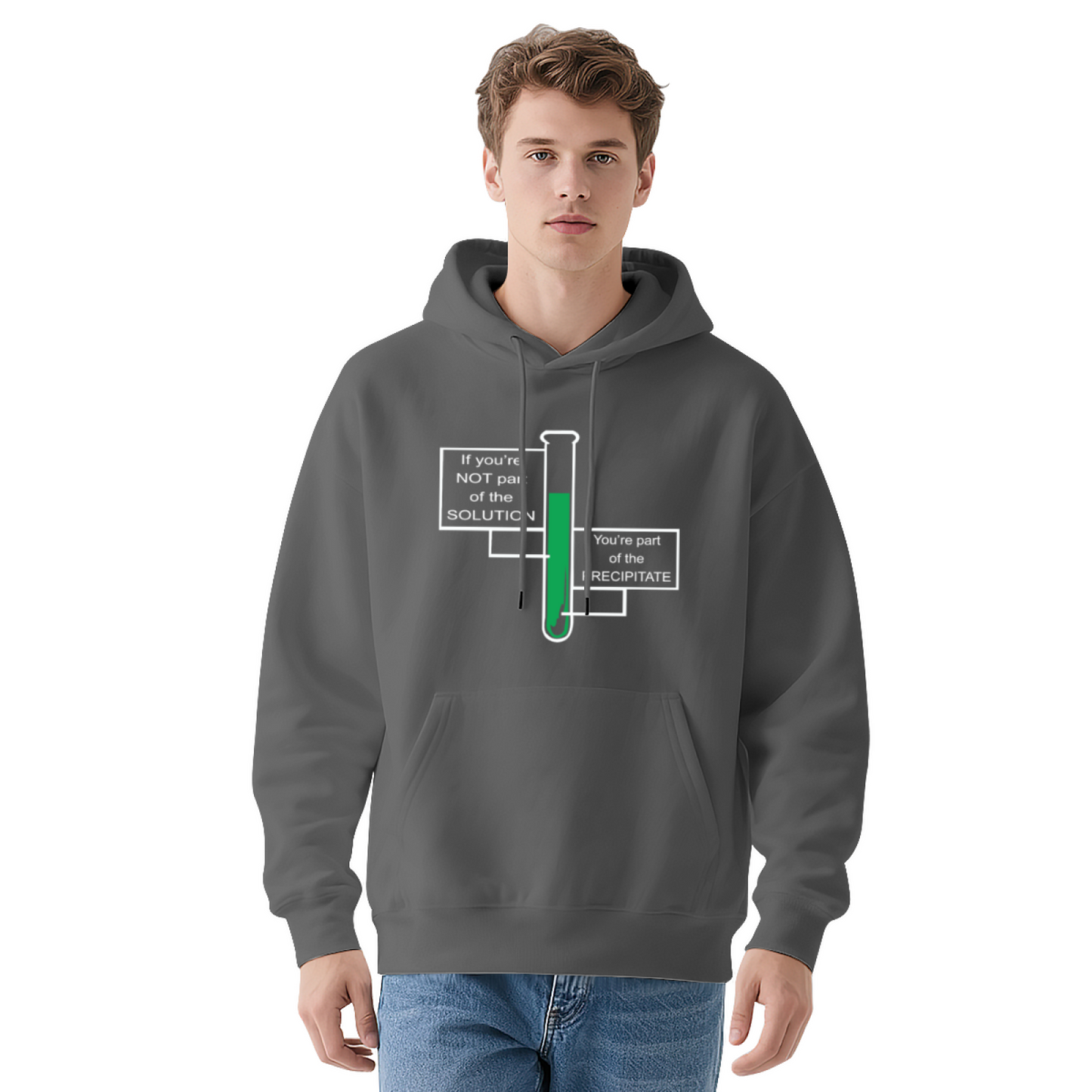 Chemistry Solution Precipitate Black Hoodie