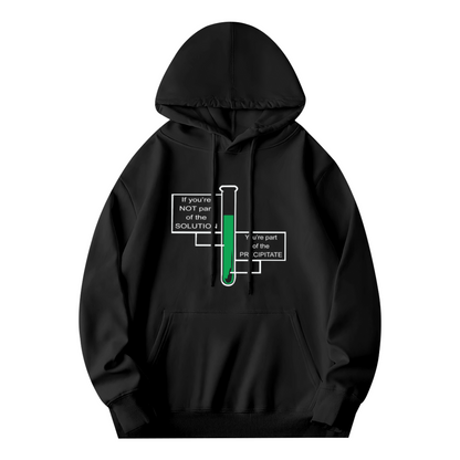 Chemistry Solution Precipitate Black Hoodie