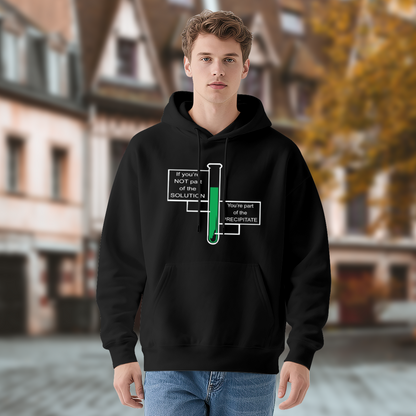 Chemistry Solution Precipitate Black Hoodie