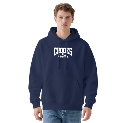Crooks & Castles Street Letter Navy Hoodie, Men Trendy Cozy Urban Pullover