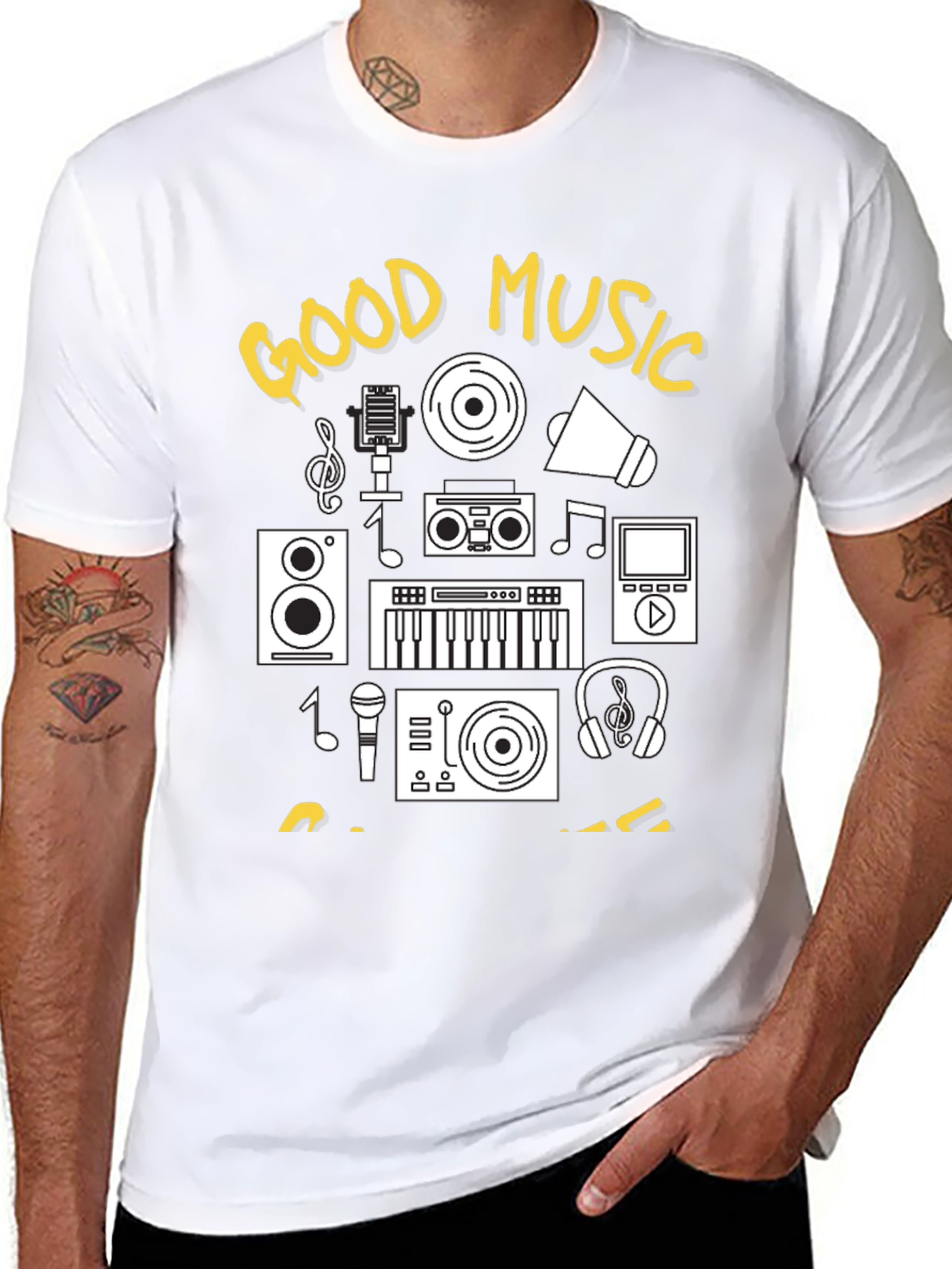 Good Music Graphic Tee