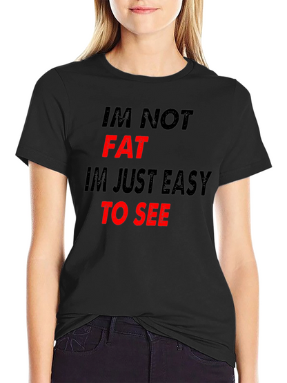 Easy to See Novelty Graphic T-Shirt