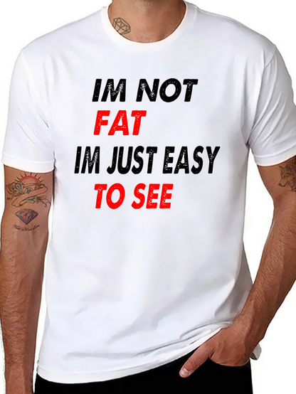 Easy to See Novelty Graphic T-Shirt