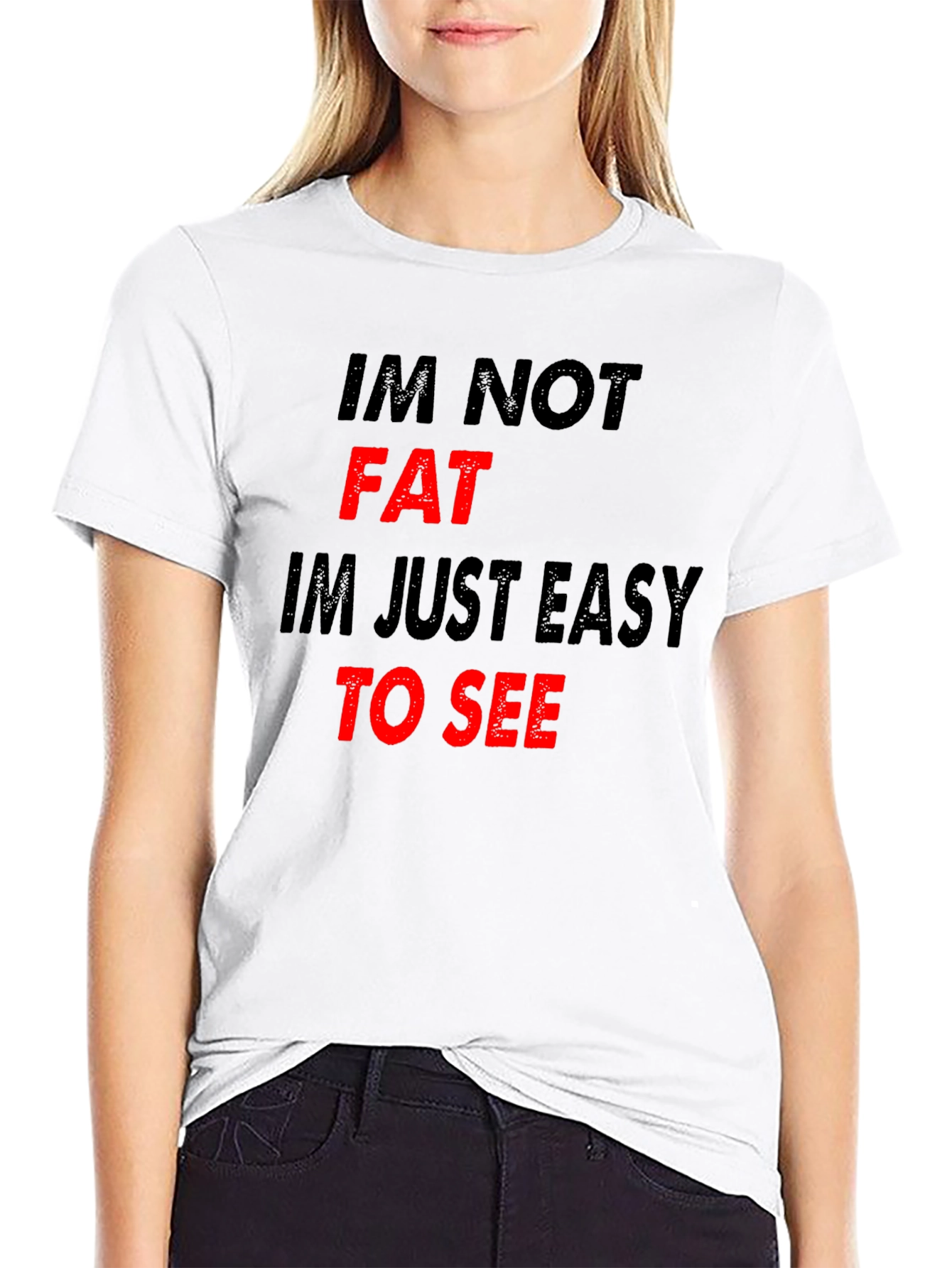 Easy to See Novelty Graphic T-Shirt