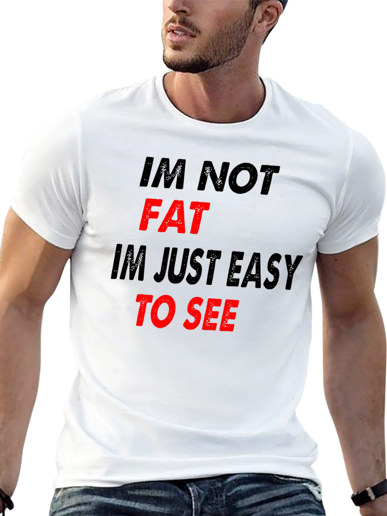 Easy to See Novelty Graphic T-Shirt