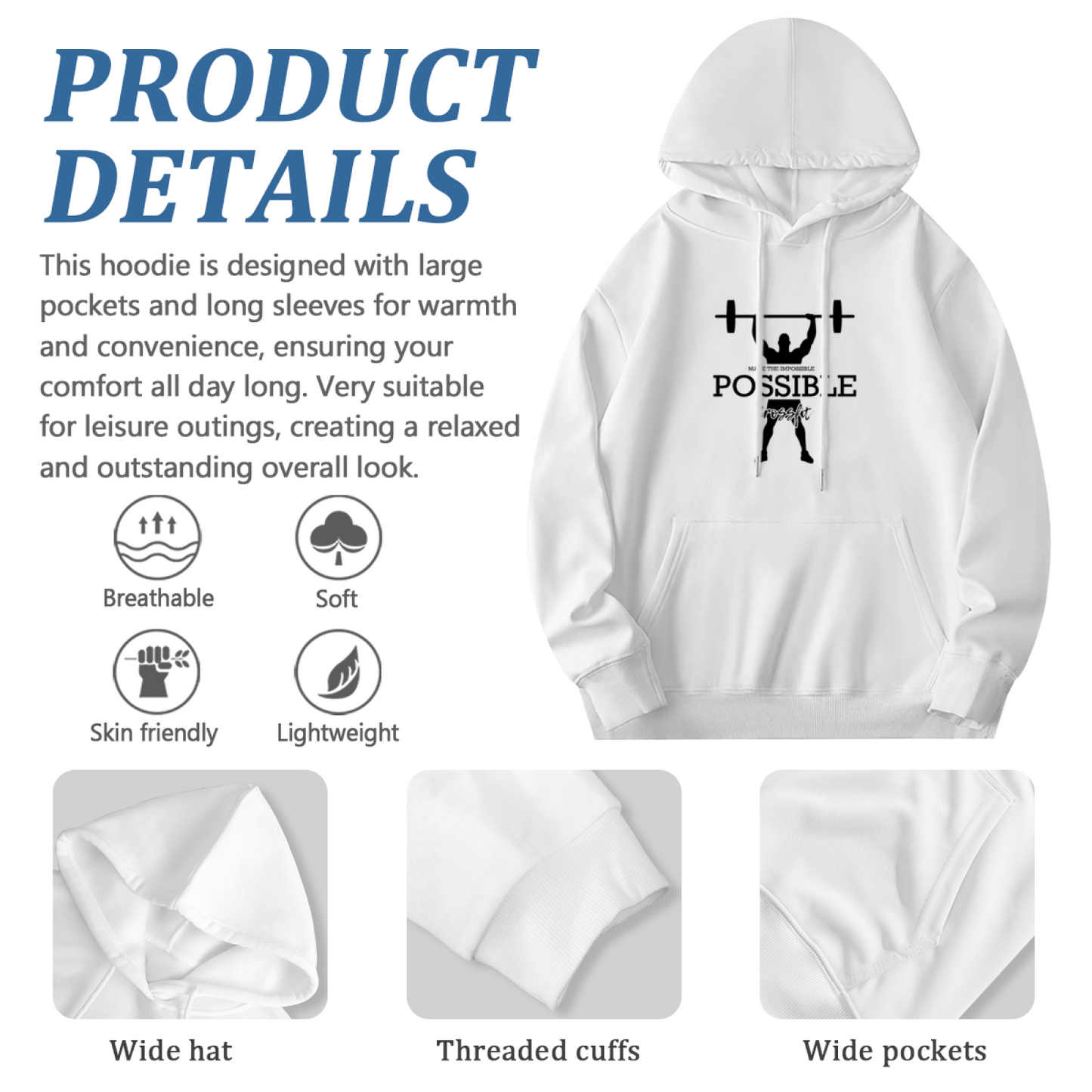 Retro Sunset Wolf Nature Graphic Hoodie, Comfort Outdoor Pullover