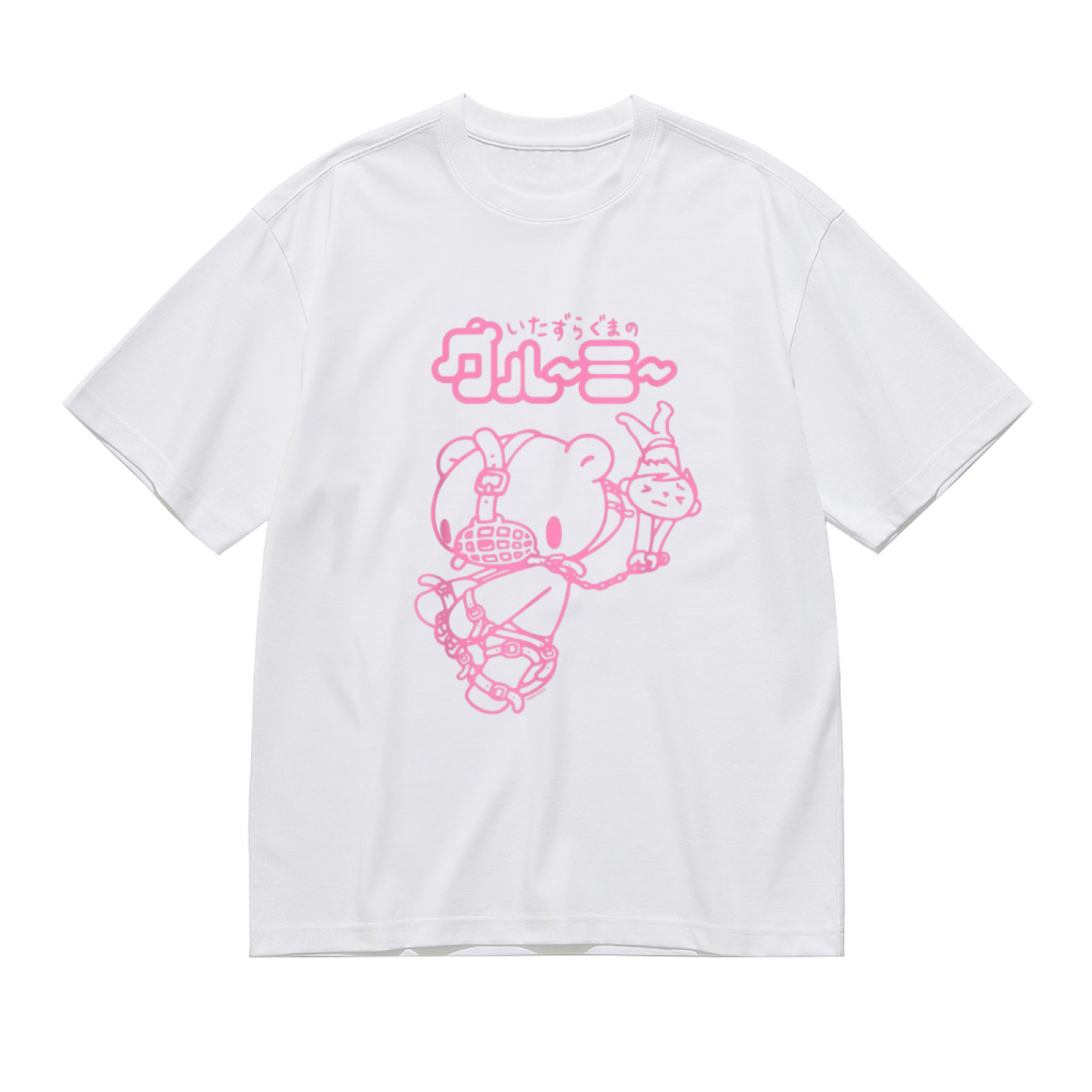 Y2K Pastel Goth Gloomy Bear Plus Size Women Tee