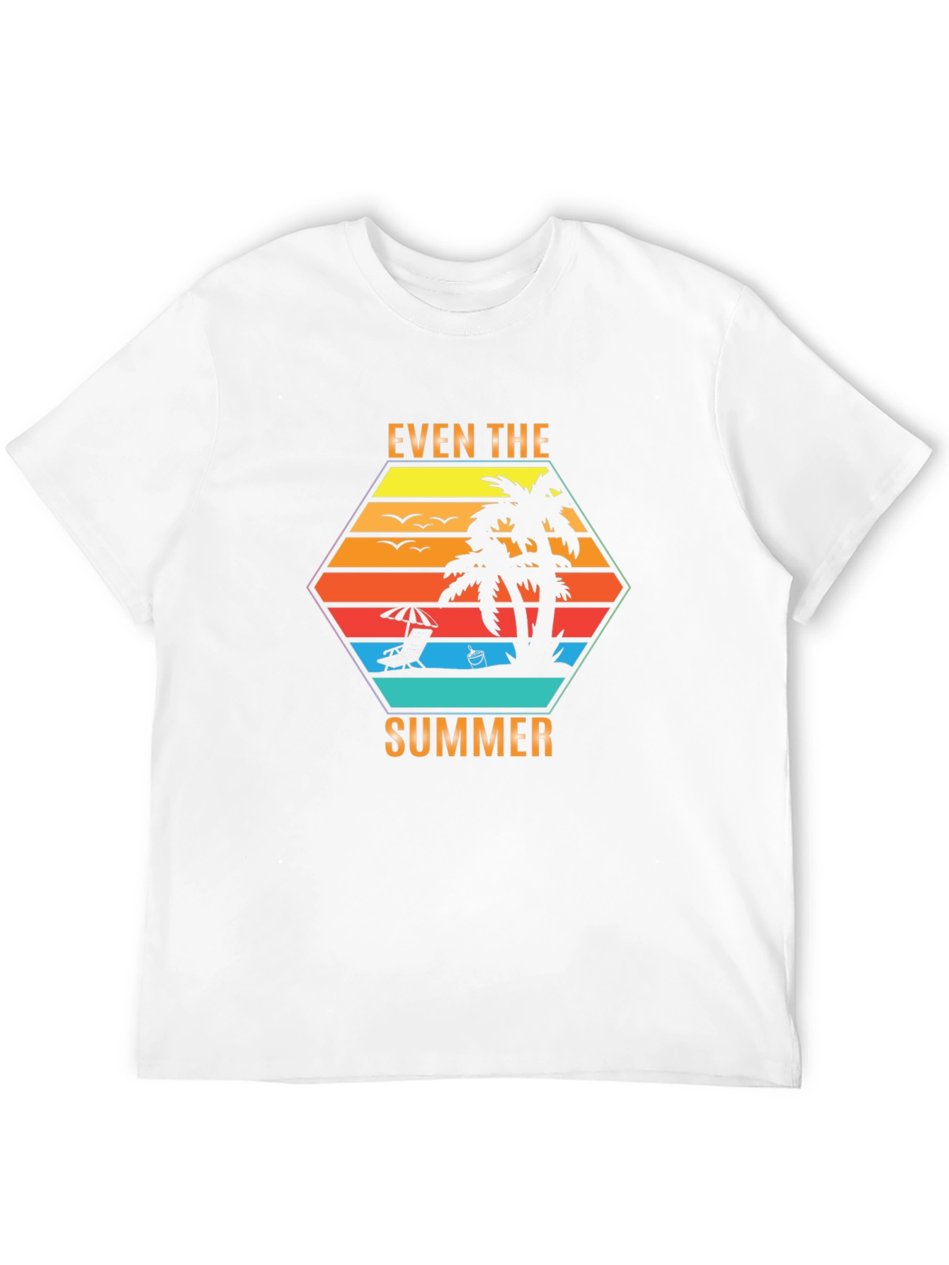Even the Summer Graphic Tee - Beach Vibes