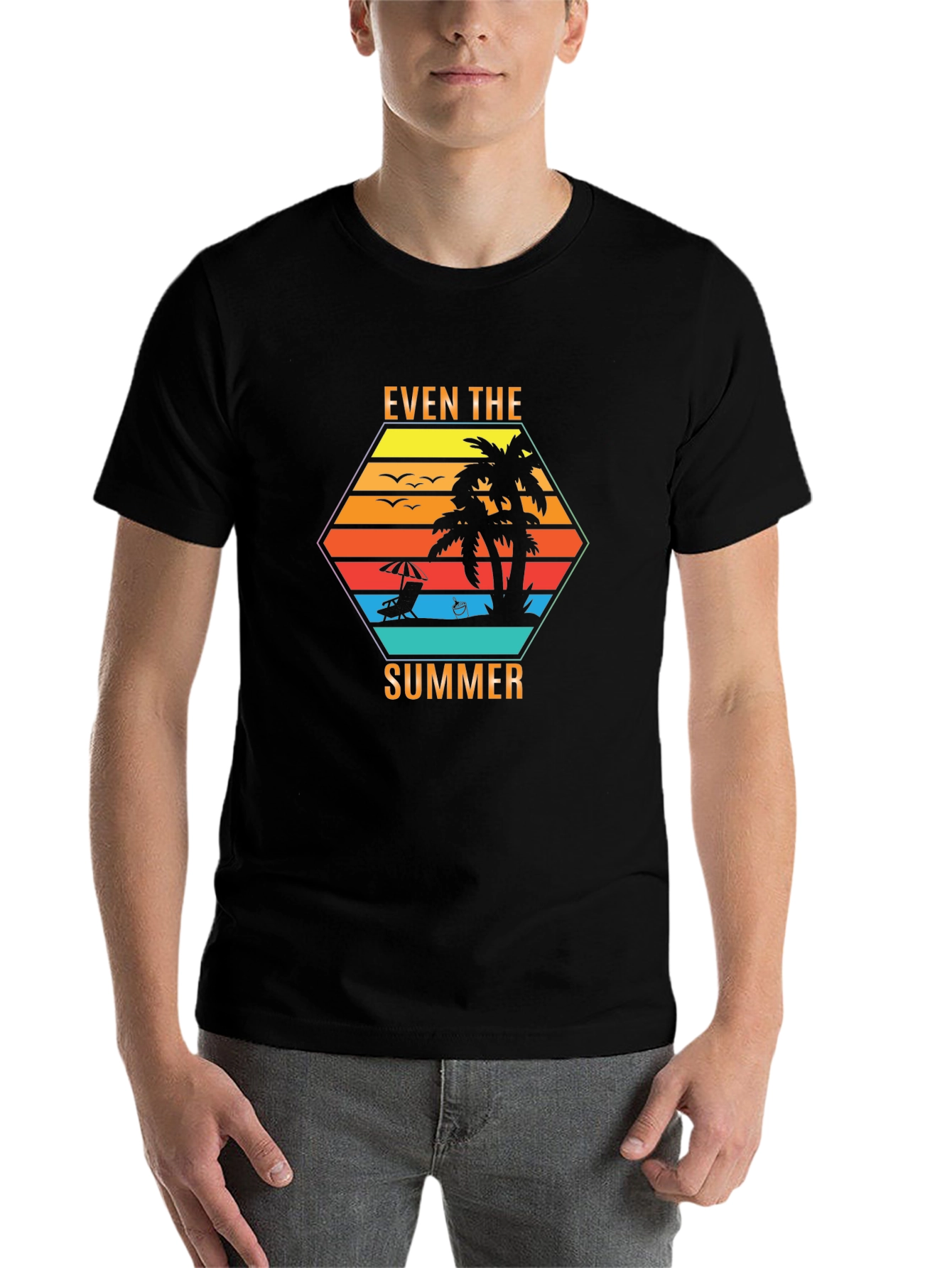 Even the Summer Graphic Tee - Beach Vibes